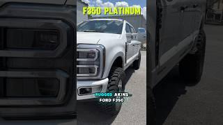 RUGGED 2024 Ford F350 Platinum 3.5” Carli LIFTED on METHODS & Mats