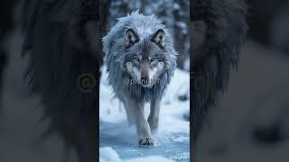 #wolf #gibrid #planetofai#shorts