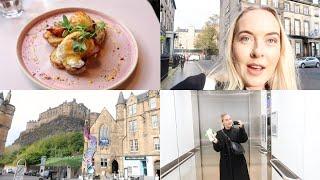 Edinburgh VLOG | Come with me on a corporate girl work trip!