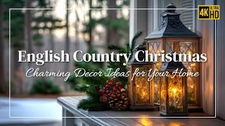 Charming English Country Christmas Decor Ideas for Your Home!