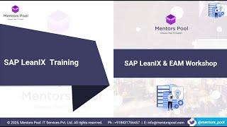 SAP LeanIX Training | Enterprise Architecture with TOGAF & SAP EA | Mentors Pool