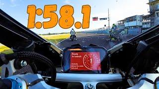 Ducati Panigale V4S | Pannonia ring | SBK race | laptime 1:58.1