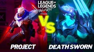 Project Zed VS Death Sworn Zed ( Skins Comparison ) - Wild Rift