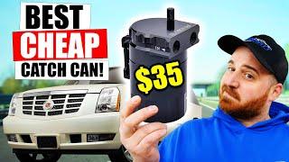 Installing Amazon's BEST CHEAP Catch Can on my Escalade