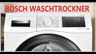 Waschtrockner Bosch WDU28513 10/6 kg 1400 U/min. Ersteinrichtung