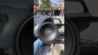 Jbl bass installed#carzone #carzoneynr #jbl #jblbass #soundbarrier #baleno #bass #woofer #shorts