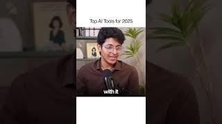 BEST AI TOOLS TO USE IN 2025!