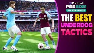 PES 2021 | BEST WEAK TEAM TACTICS