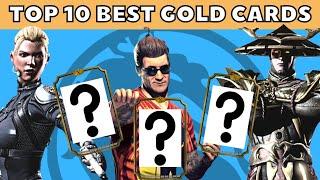 Top 10 best gold characters in mk mobile