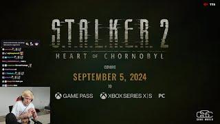 xQc reacts to Stalker 2: Heart of Chornobyl | Reveal Trailer