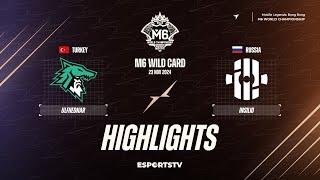 ULFHEDNAR vs Insilio HIGHLIGHTS M6 World Championship Wild Card Stage | INS vs ULF ESPORTSTV