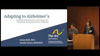 Dementia and Developmental Disabilities