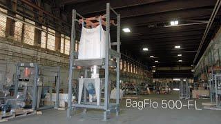 About Fork Truck Loaded Bulk Bag Unloader | FormPak's BagFlo 500-FL