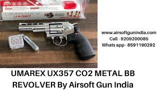 UMAREX UX357 CO2 METAL BB REVOLVER By Airsoft Gun India