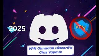 DİSCORDA VPNSİZ GİRMEK UYGULAMA YOK. SADECE 2 DAKİKADA.