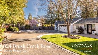 824 Brush Creek Road ~ Santa Rosa Home for Sale