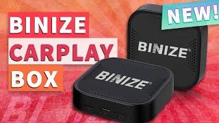 Binize: How do get split screen from #carplay #wireless adapter box?