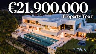 Inside €21.900.000 Epic Modern MEGA MANSION in Marbella with Erik Conover | Property Tour