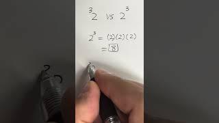 Tetration and exponentiation