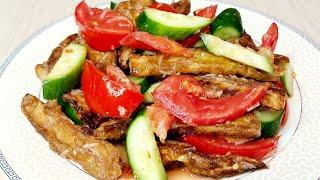 КОРОЛЕВСКИЙ САЛАТ"ГОСТИ В ШОКЕ ИЗ ЧЕГО ЖЕ ОН" А ВКУСНЫЙ КАКОЙ! ПОКОРЯЕТ ВСЕХ КТО ПРОБОВАЛ!!!