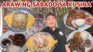 ARAW NG SABADO ANG DAMING TAO SA KUSINA NI KABELLY NA BUSY ANG MGA STAFF