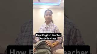 How english teacher behave in class room #its anu TV #comedy 