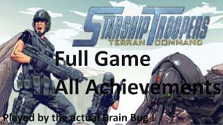 Starship Troopers: Terran Command - Full Game + All Achievements / Part 1 - No Commentary Gameplay