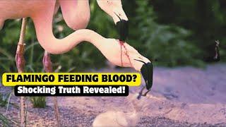 FLAMINGO FEEDING BLOOD?! Shocking Truth Revealed! #animals #flamingo