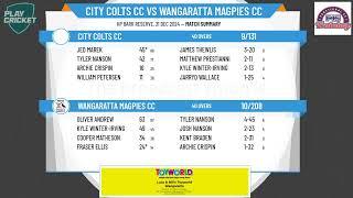 City Colts CC v Wangaratta Magpies CC