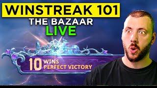 How to Rake in Diamond Wins Consistently - Live Bazaar Gameplay with Ex Hearthstone Pro