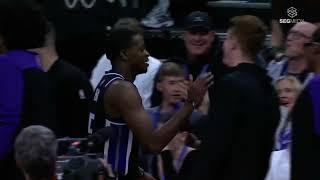 De’Aaron Fox hits a Half-Court buzzer beater vs Jazz October 15th, 2024