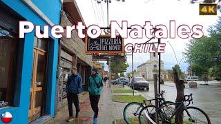 Puerto Natales, Chile  A Walk in Patagonia - Virtual Walking Tour 4K60fps