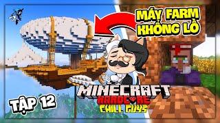 Siro Minecraft Chill Sinh Tồn Siêu Khó Tập 12: Tôi Có Cô Vợ Siêu Báo, Xây Máy Farm Quái Khổng Lồ !!!