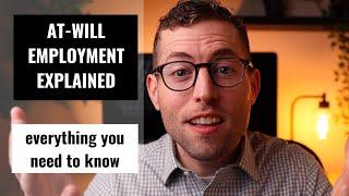 At-Will Employment Explained by Lawyer