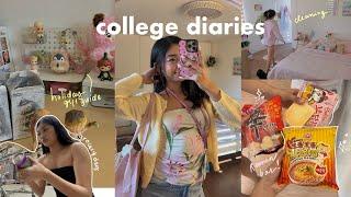 COLLEGE DIARIES  Days in Uni, GRWM ball, Holiday Gift Guide ft. Maya ₊˚⊹