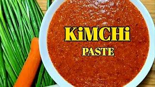 KIMCHI PASTE - Homemade