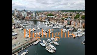 Highlights of 2021 Drone shots with Inspiring & Relaxing music | 4K Drone