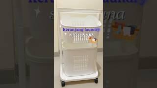 #keranjanglaundry #laundrybag #laundrybasket #keranjangserbaguna