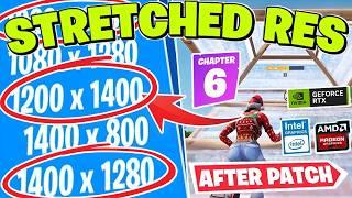 How To Get A STRETCHED RESOLUTION In Fortnite Chapter 6! (UPDATED 2025)