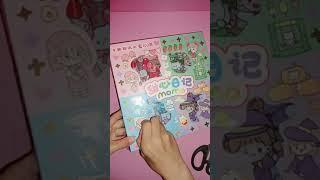 review stiker momo 4 warna #stikerjurnal #stikermomo #jurnalmini