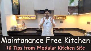 Make Modular Kitchen MAINTANANCE FREE I किचन ऐसे बनाओ की दोबारा मिस्त्री को न बुलाना पड़े 