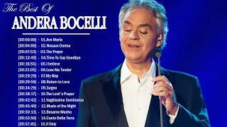 Andrea Bocelli Greatest Hits Full Album 2021 | Best Of Andrea Bocelli All Time