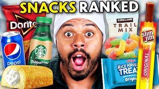 We Make The Ultimate Snack Tier List!