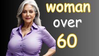 Natural Older Woman Over 60 Attractively Dressed Classy Natural Older Ladies Over 60