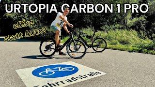 Urtopia Carbon 1 Pro Smart E-Bike: Alternative zum Auto in Stadt und Umland? Test | Review | 2024