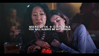 meredith and cristina | you will always be my person