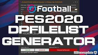 eFootball PES 2020 DpFileList Generator by MjTs-140914