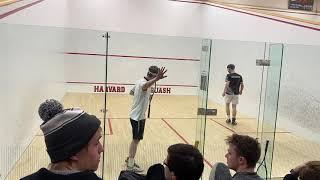 Sean Hughes - Harvard v Princeton - 2020 College Squash National Championship - Game 1