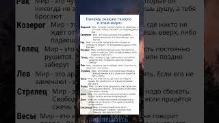 Почему ЗНАКам Зодиака Тяжело в этом мире #астрология #гороскоп #astrology #знакизодиака