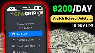 Black Hat CPA Marketing - Earn $200/DAY With Cpa Grip | Cpa Marketing Tutorial in Hindi | Maxbounty